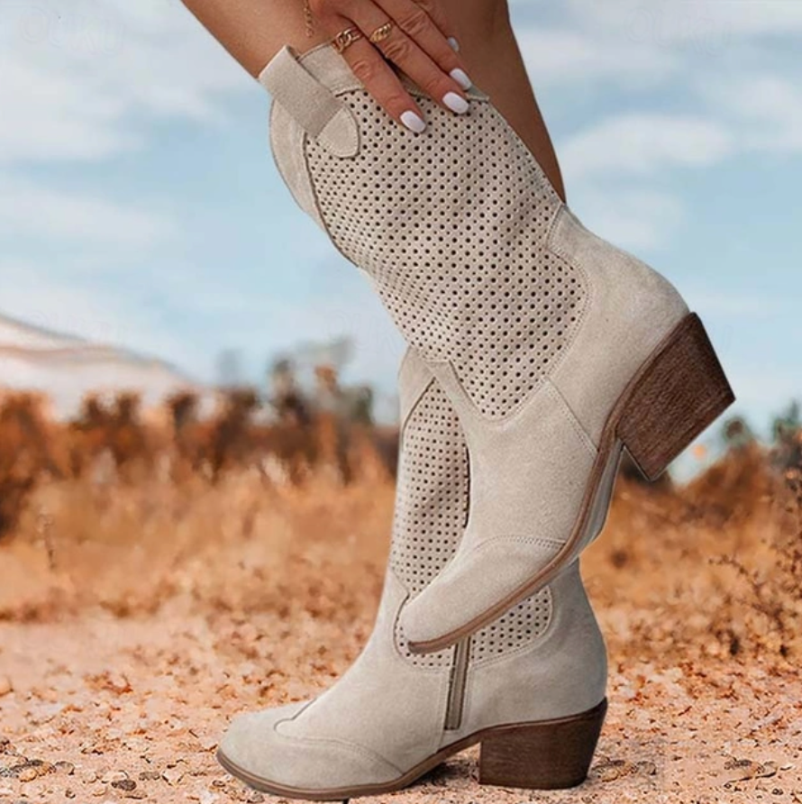 Cybil | Women's Cowboy Boots - Breathable Western Boots for Comfort and Style
