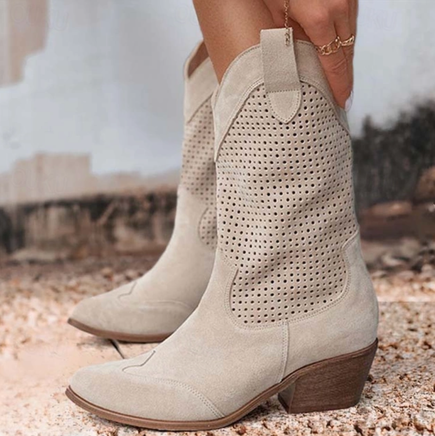Cybil | Women's Cowboy Boots - Breathable Western Boots for Comfort and Style