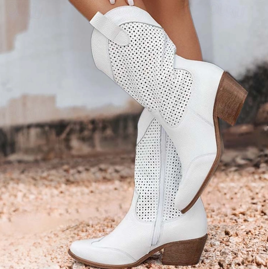 Cybil | Women's Cowboy Boots - Breathable Western Boots for Comfort and Style