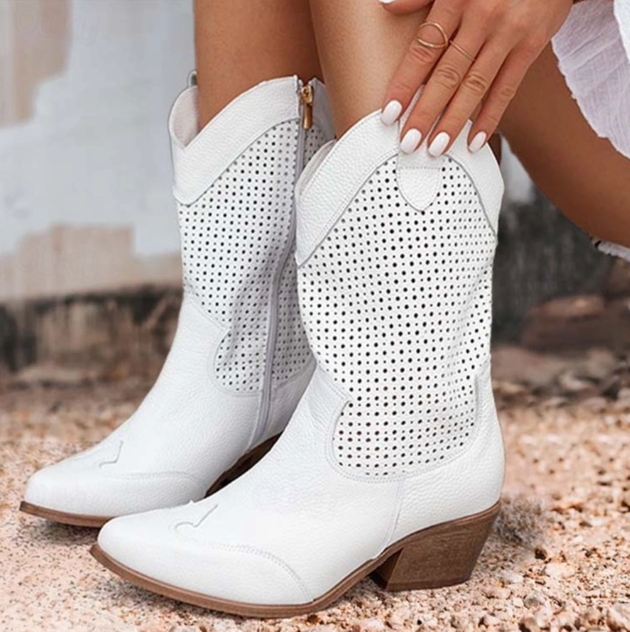 Cybil | Women's Cowboy Boots - Breathable Western Boots for Comfort and Style