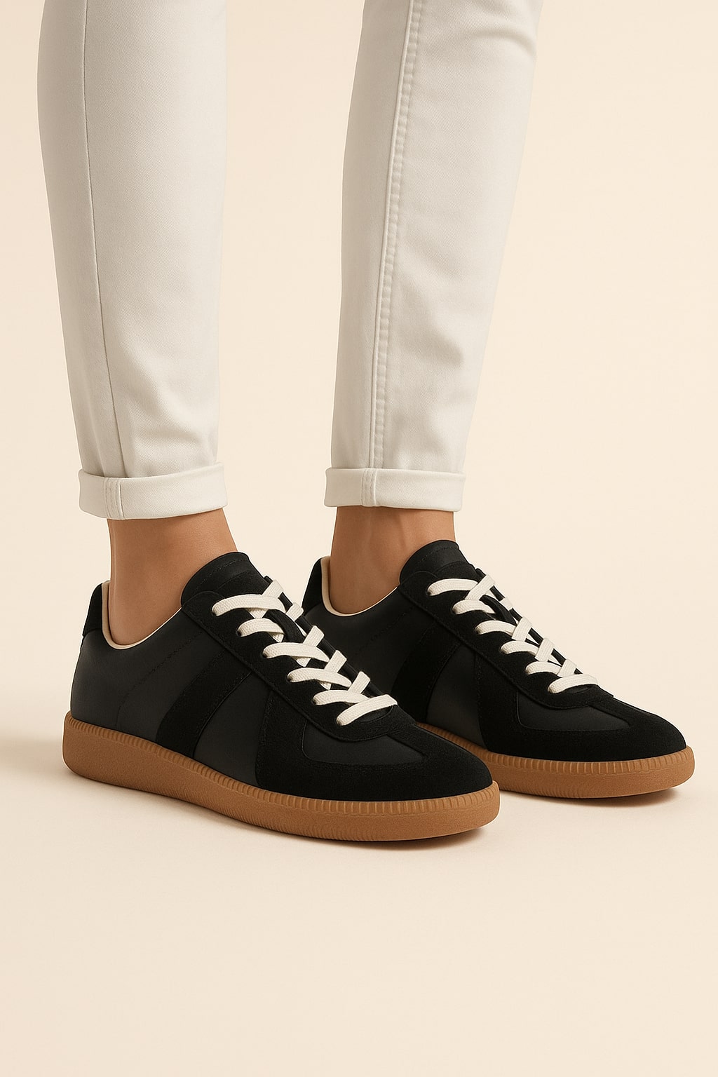 Solex | Minimalistische retro sneakers voor heren – Lichtgewicht casual schoenen