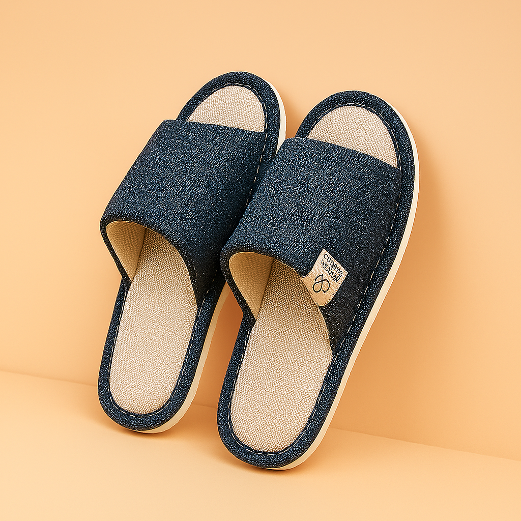 CozySole | Open-huispantoffels voor heren – Zacht, lichtgewicht, antislip huisschoenen
