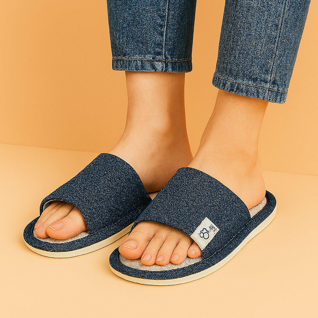 CozySole | Open-huispantoffels voor heren – Zacht, lichtgewicht, antislip huisschoenen