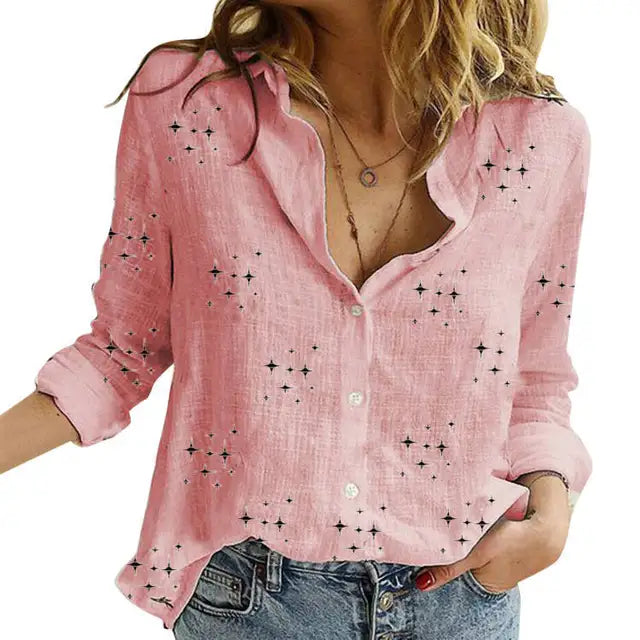 Vela | Chemise boutonnée pour femme - Haut élégant et confortable