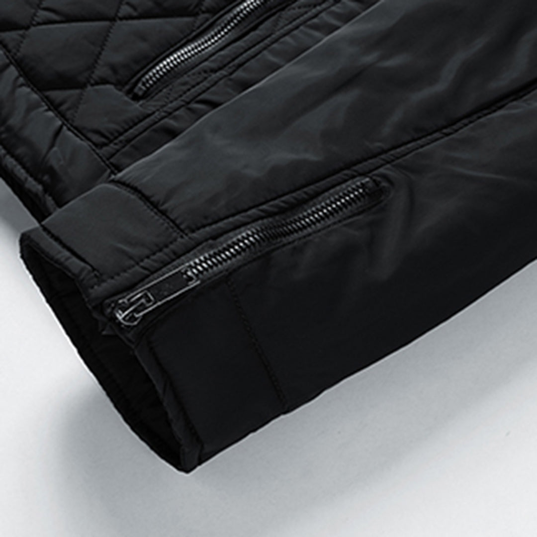 Kelwin | Diamantgewatteerde herenjas – Elegante, warme casual bovenkleding, comfortabele pasvorm
