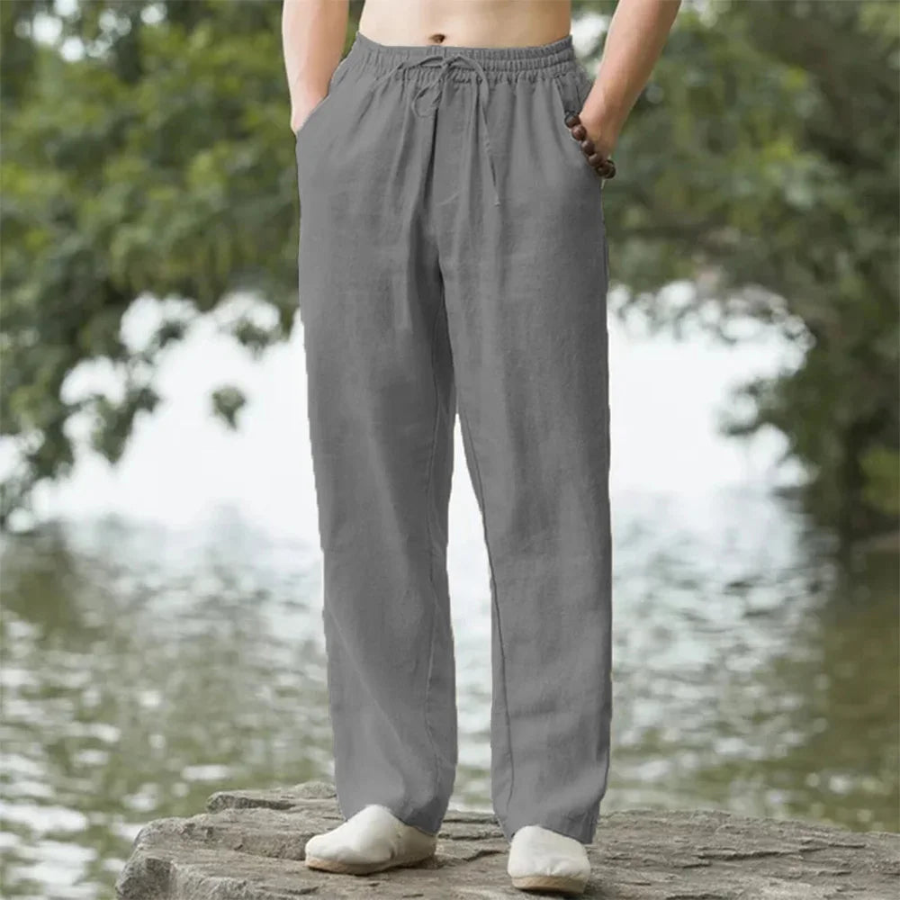 Aston | Lichte, comfortabele broek – Shoreline casual broek voor heren