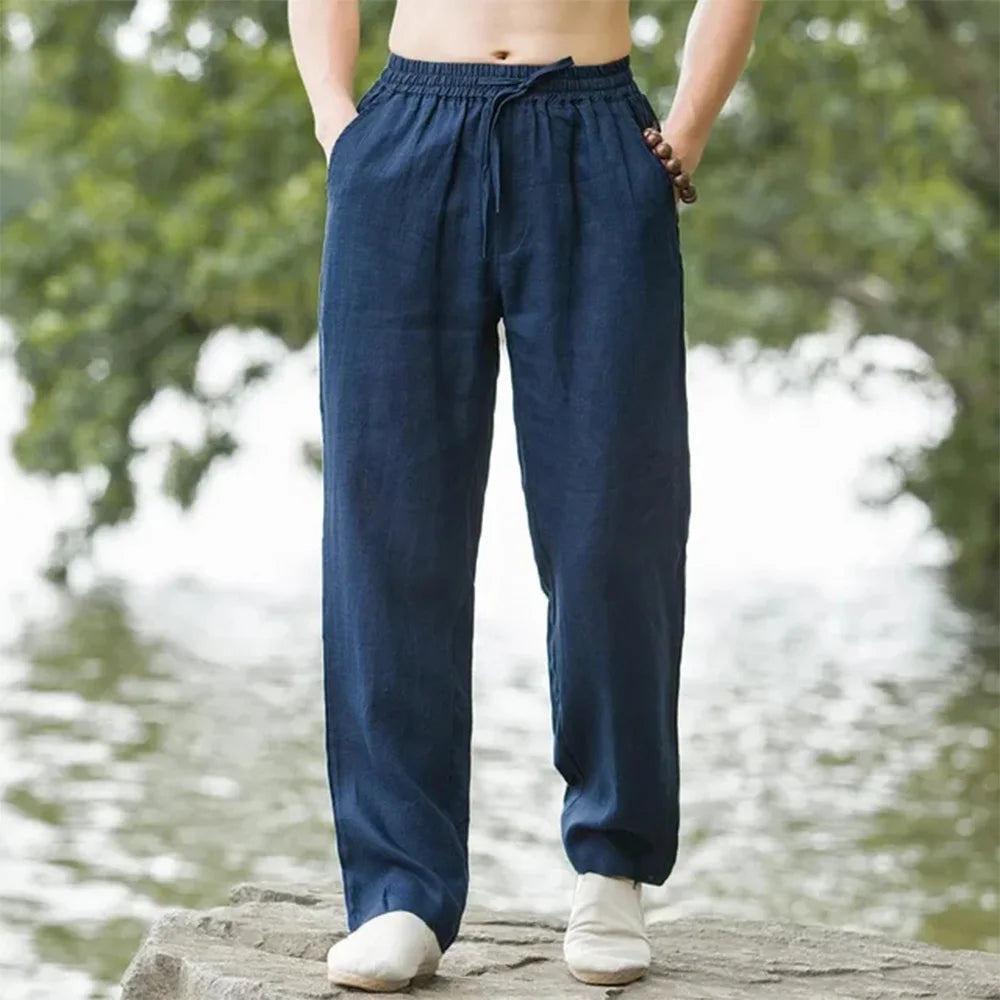 Aston | Lichte, comfortabele broek – Shoreline casual broek voor heren