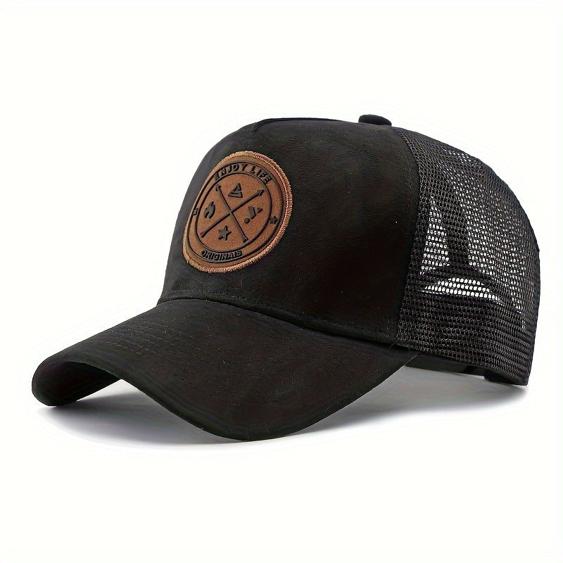 Velcap | Vintage Mesh Cap - Ademende, Unisex Hoed voor Casual & Outdoor Wear