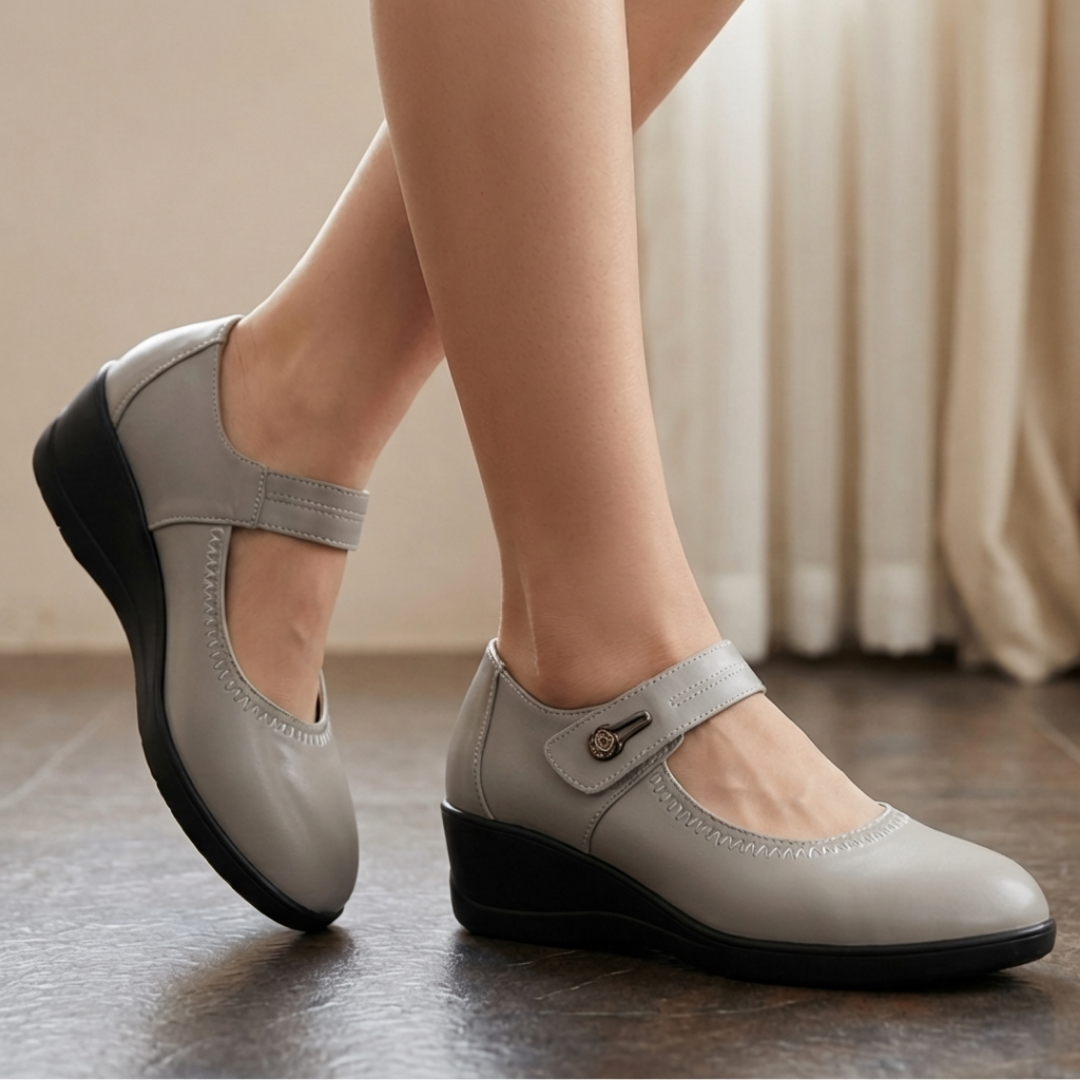 Kela | Dames schoenen met zachte hakken – Comfortabele schoenen voor dagelijks gebruik