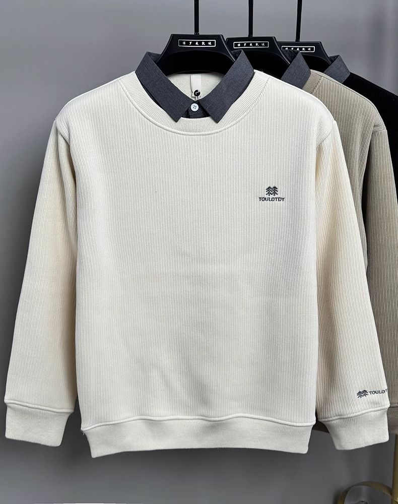 Alvaric | Warme gebreide trui met lange mouwen – zachte casual trui voor elke dag en een nette look