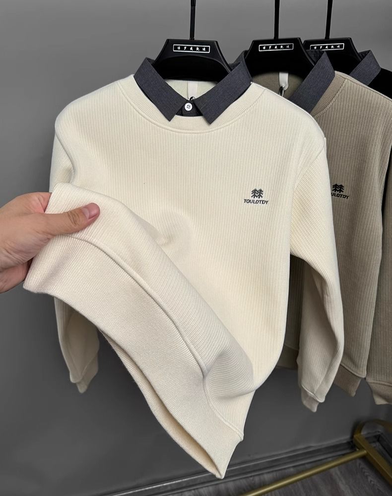 Alvaric | Warme gebreide trui met lange mouwen – zachte casual trui voor elke dag en een nette look