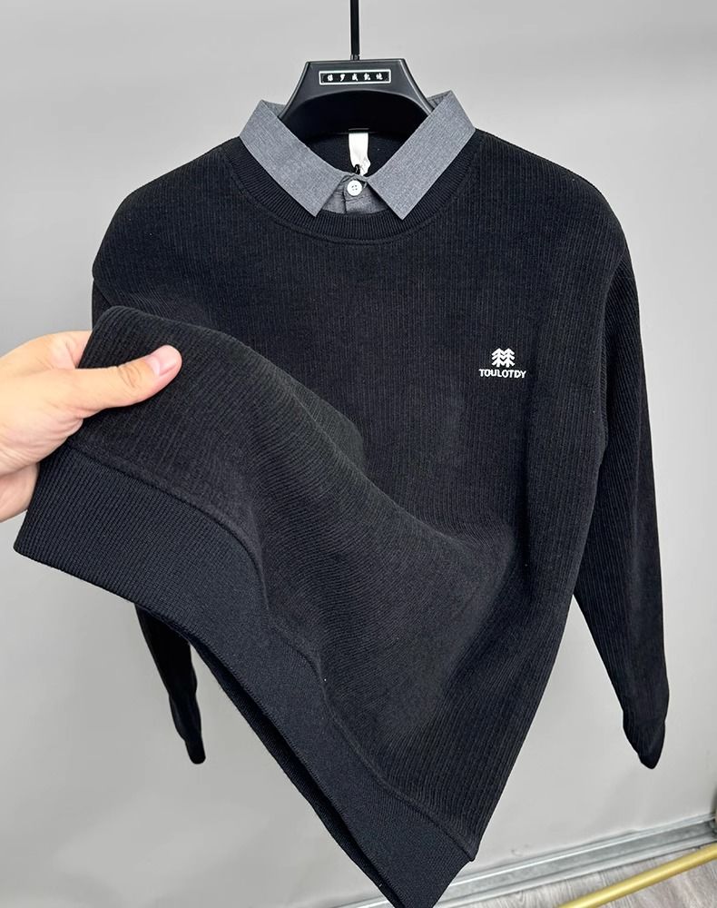 Alvaric | Warme gebreide trui met lange mouwen – zachte casual trui voor elke dag en een nette look
