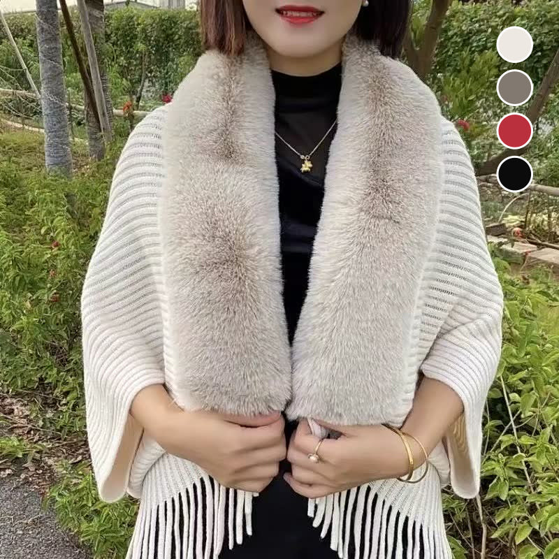 Calyra | Warme winternekwarmer voor dames, gezellig gebreid modeaccessoire voor koud weer