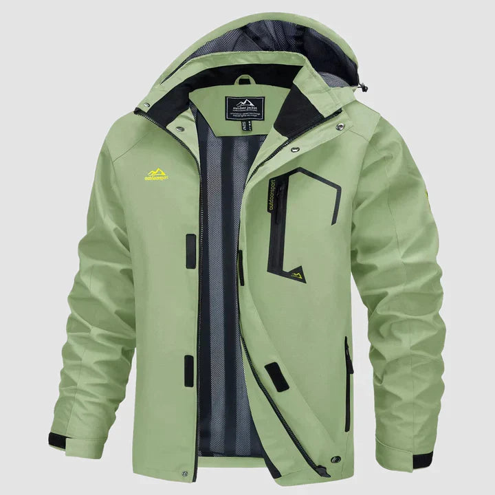 Myrion | Veste d'hiver chaude et imperméable pour homme – avec capuche, veste d'extérieur résistante