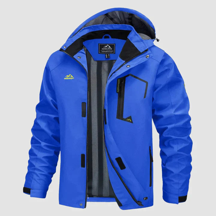 Myrion | Veste d'hiver chaude et imperméable pour homme – avec capuche, veste d'extérieur résistante