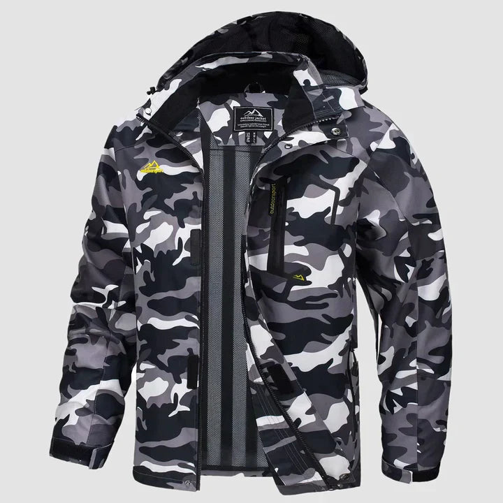 Myrion | Veste d'hiver chaude et imperméable pour homme – avec capuche, veste d'extérieur résistante