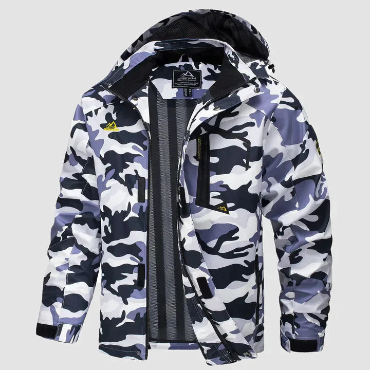 Myrion | Veste d'hiver chaude et imperméable pour homme – avec capuche, veste d'extérieur résistante