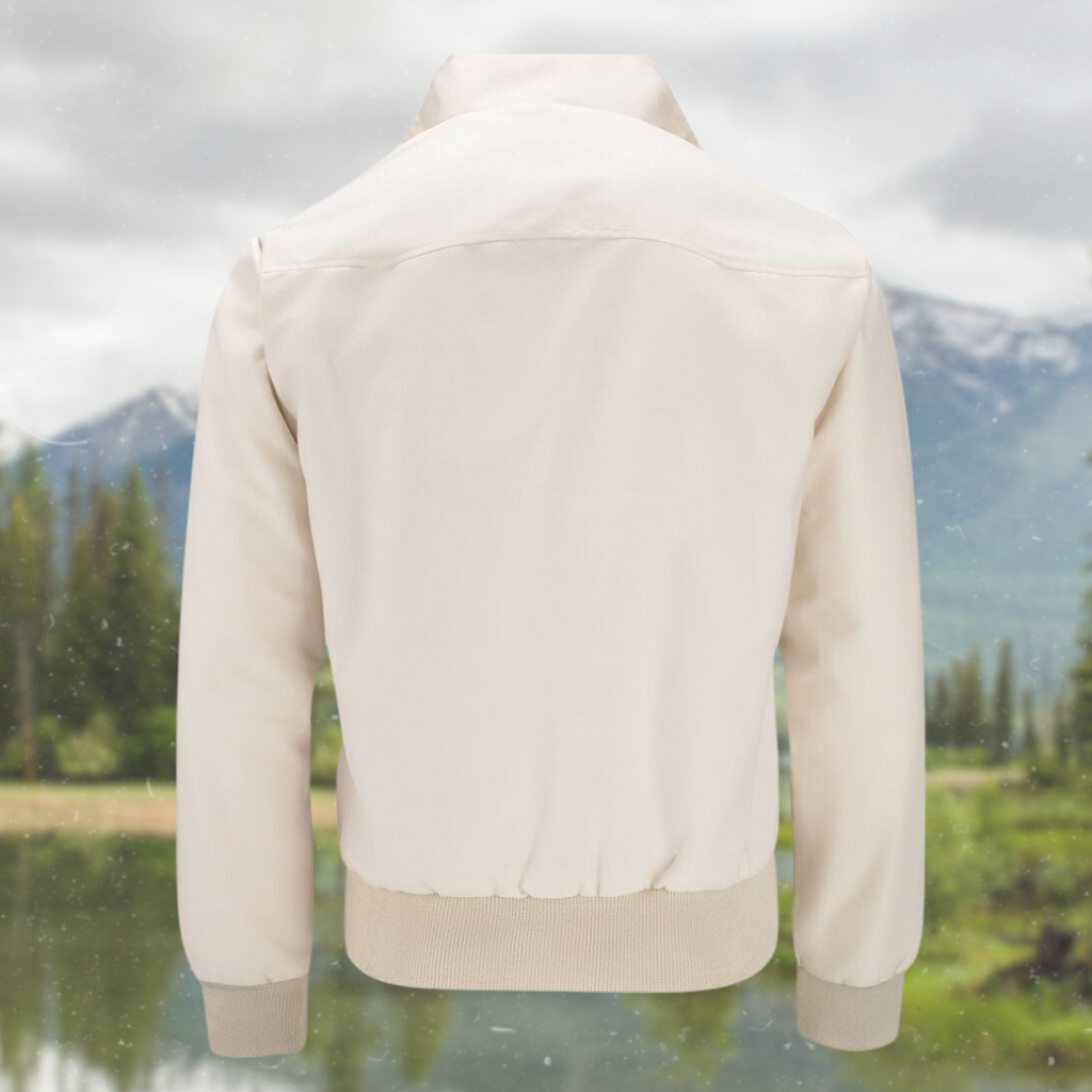 Zarek | Veste Harrington classique pour homme – Vêtement d'extérieur léger et décontracté pour le printemps et l'automne