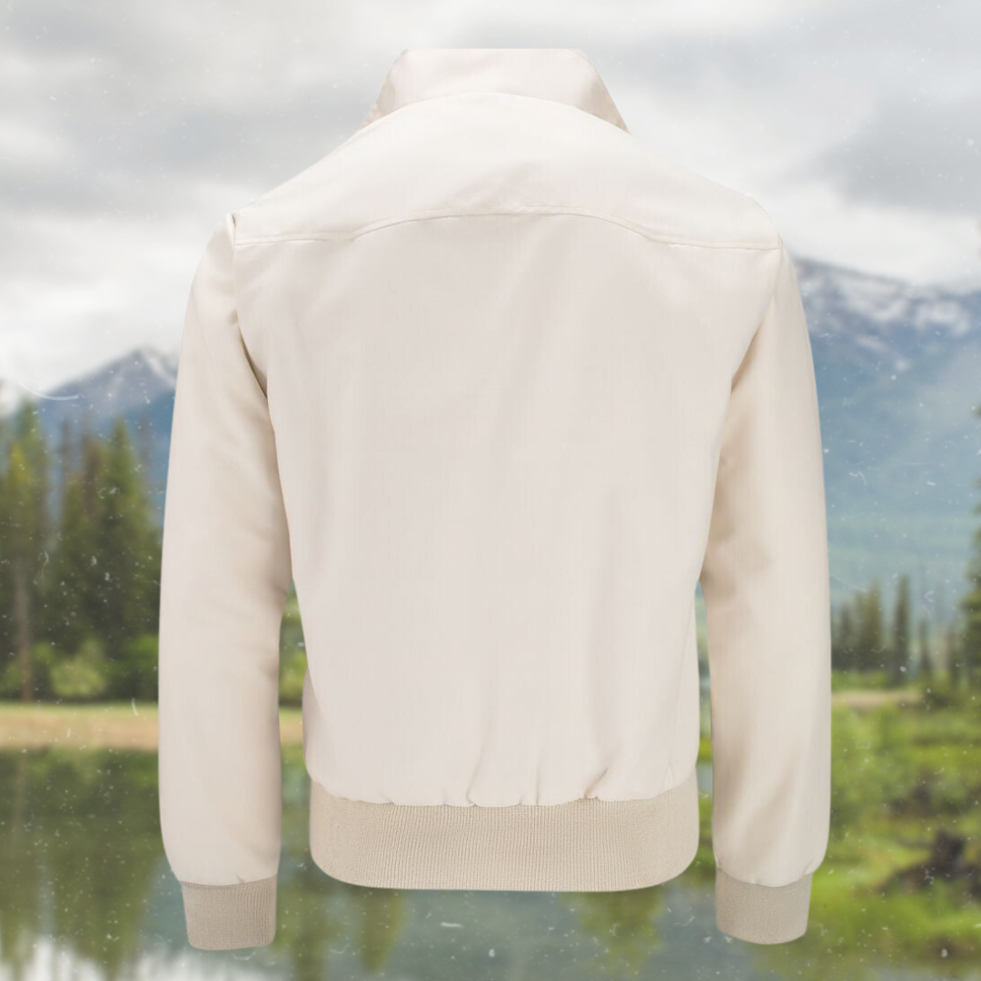 Zarek | Veste Harrington classique pour homme – Vêtement d'extérieur léger et décontracté pour le printemps et l'automne