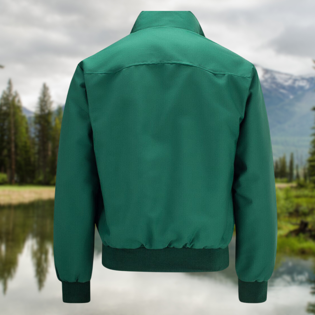Zarek | Veste Harrington classique pour homme – Vêtement d'extérieur léger et décontracté pour le printemps et l'automne