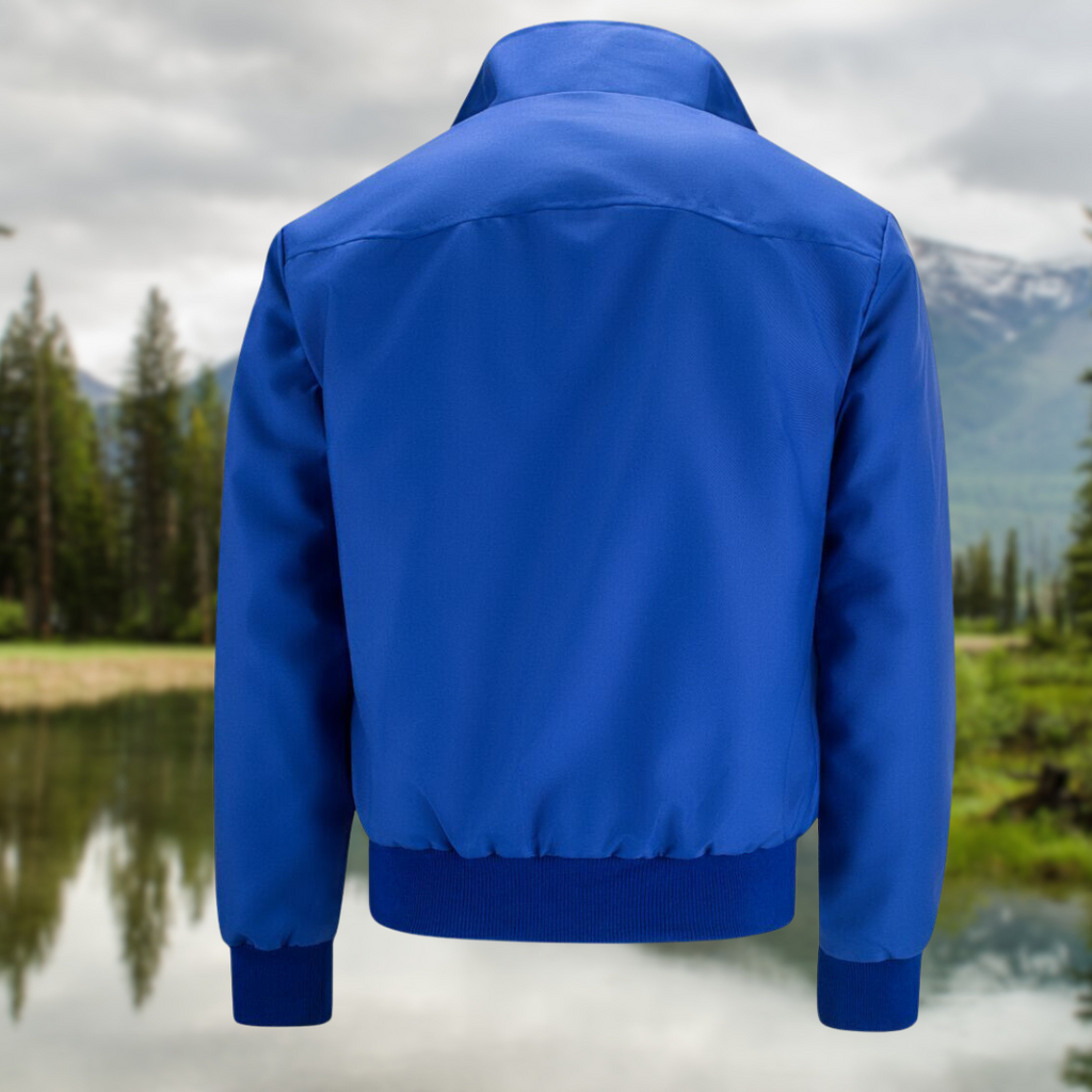 Zarek | Veste Harrington classique pour homme – Vêtement d'extérieur léger et décontracté pour le printemps et l'automne