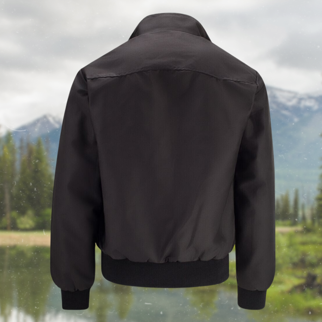 Zarek | Veste Harrington classique pour homme – Vêtement d'extérieur léger et décontracté pour le printemps et l'automne