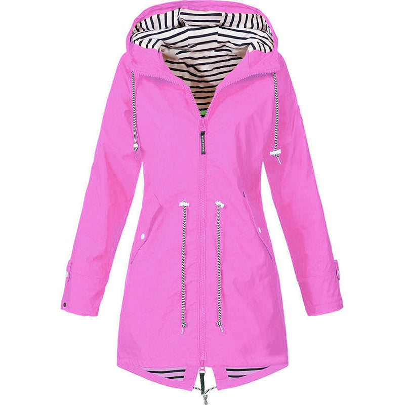 Cadence | Waterproof Women's Rain Jacket - Classic Lightweight, Breathable & Stylish Outerwear for All-Weather Protection