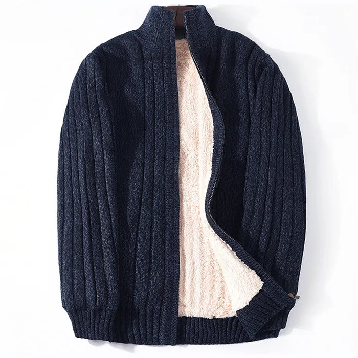 Zenon | Elegant en gezellig gebreid jack met rits