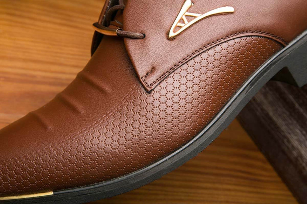 Vellaro | Heren leren Oxford geklede schoenen - Klassiek Formeel Zakelijk Schoeisel