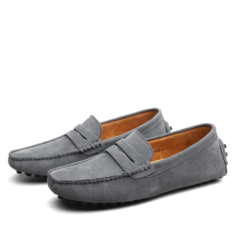 Pavel | Elegante suède herenschoenen - Italiaanse stijl, comfortabele casual schoenen