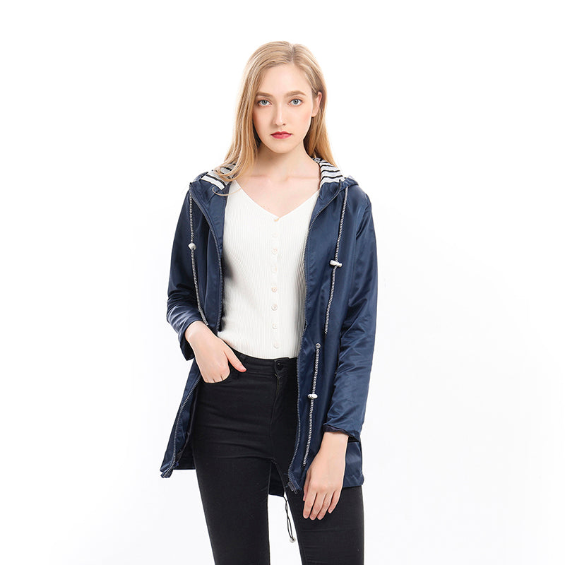 Cadence | Waterdichte regenjas voor dames - Klassieke lichtgewicht, ademende & stijlvolle bovenkleding voor bescherming bij elk weertype