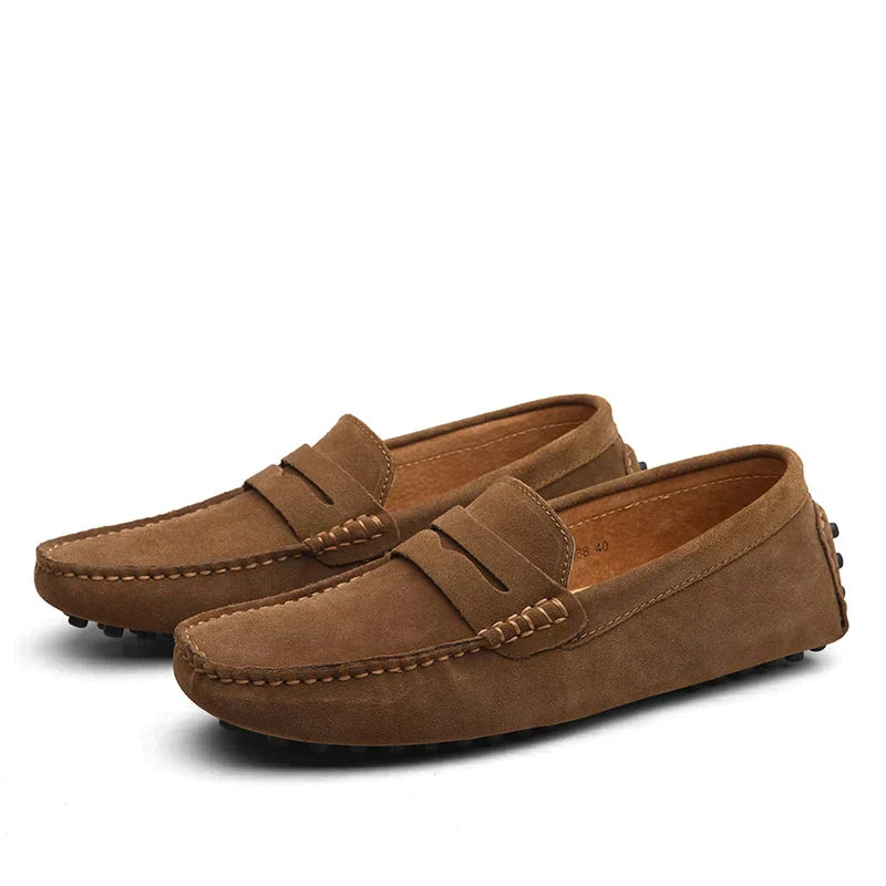 Pavel | Elegante suède herenschoenen - Italiaanse stijl, comfortabele casual schoenen