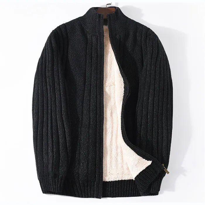 Zenon | Elegant en gezellig gebreid jack met rits