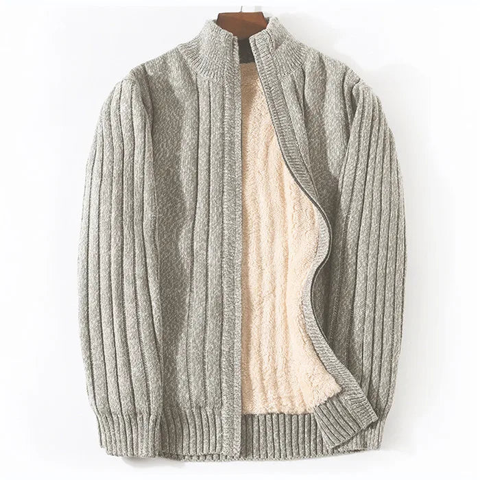 Zenon | Elegant en gezellig gebreid jack met rits