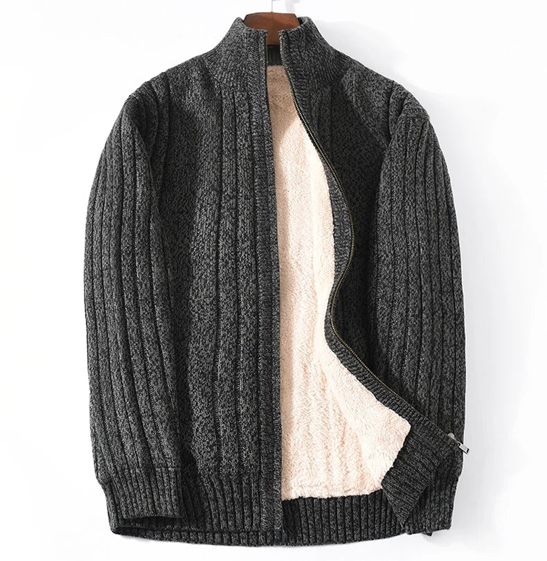 Zenon | Elegant en gezellig gebreid jack met rits