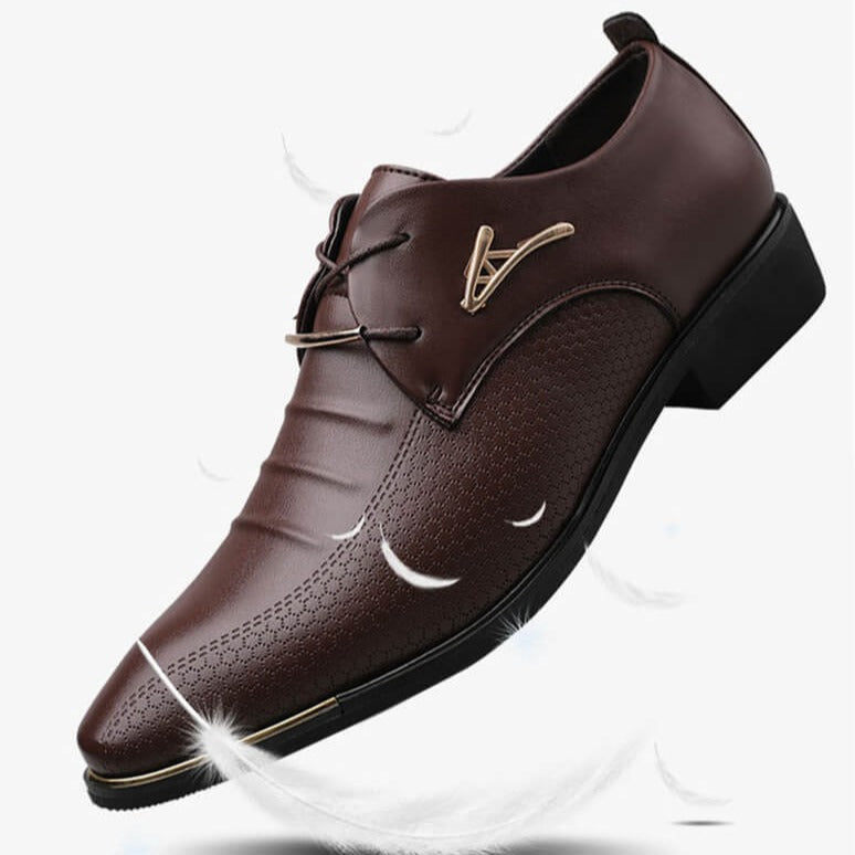 Vellaro | Heren leren Oxford geklede schoenen - Klassiek Formeel Zakelijk Schoeisel