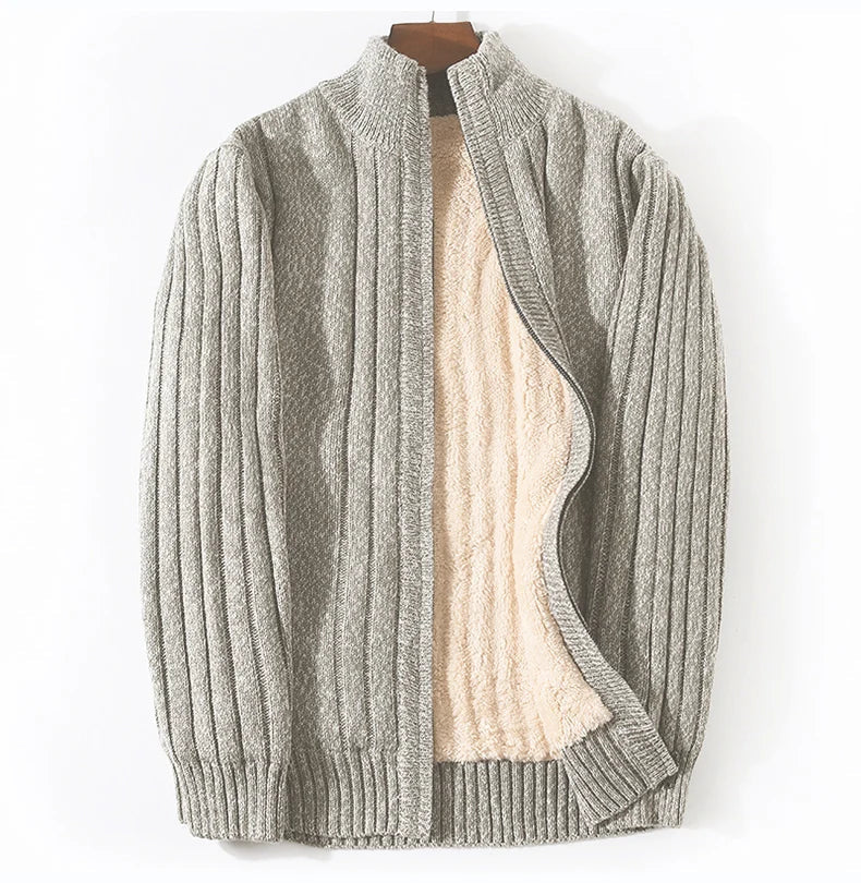 Zenon | Elegant en gezellig gebreid jack met rits