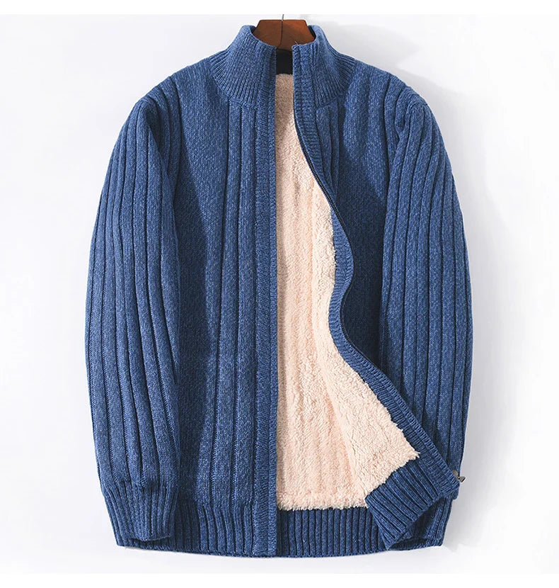 Zenon | Elegant en gezellig gebreid jack met rits