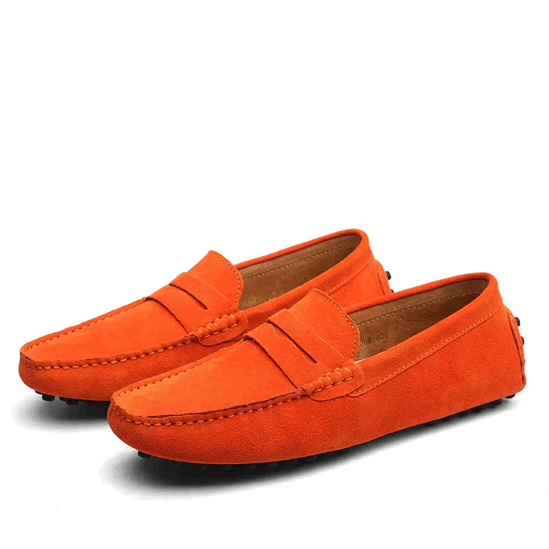 Pavel | Elegante suède herenschoenen - Italiaanse stijl, comfortabele casual schoenen