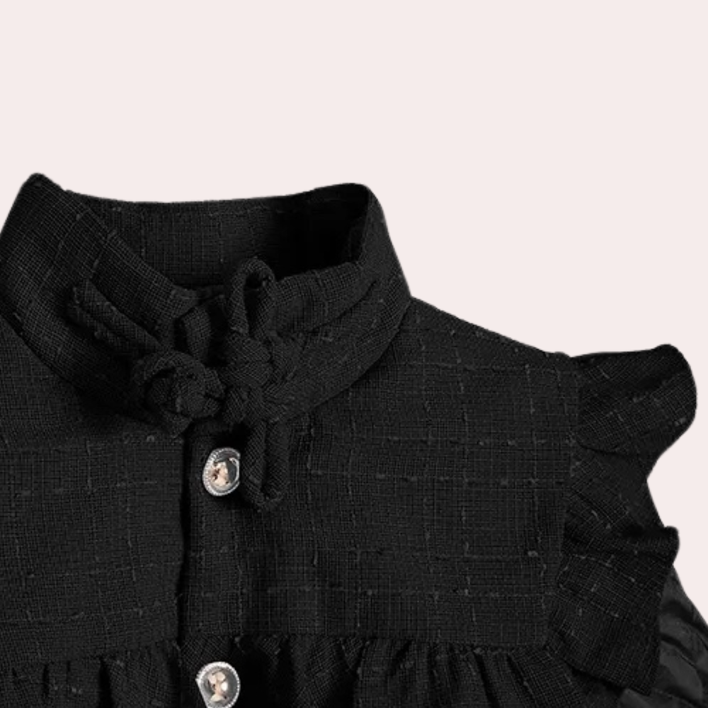 Thia | Vintage Winter Puffer Trench Coat voor Dames - Stijlvol & Warm - Verstelbare taille en knoopsluiting