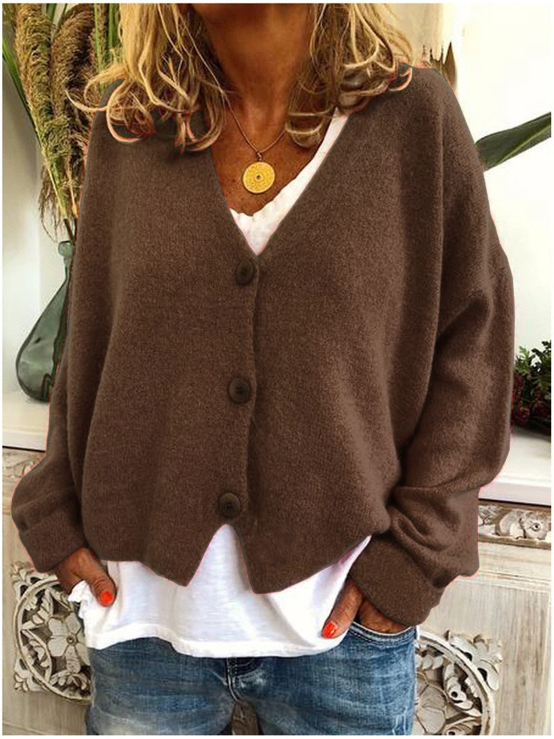 Alnira | Gilet en maille douce pour femme – Gilet ouvert décontracté