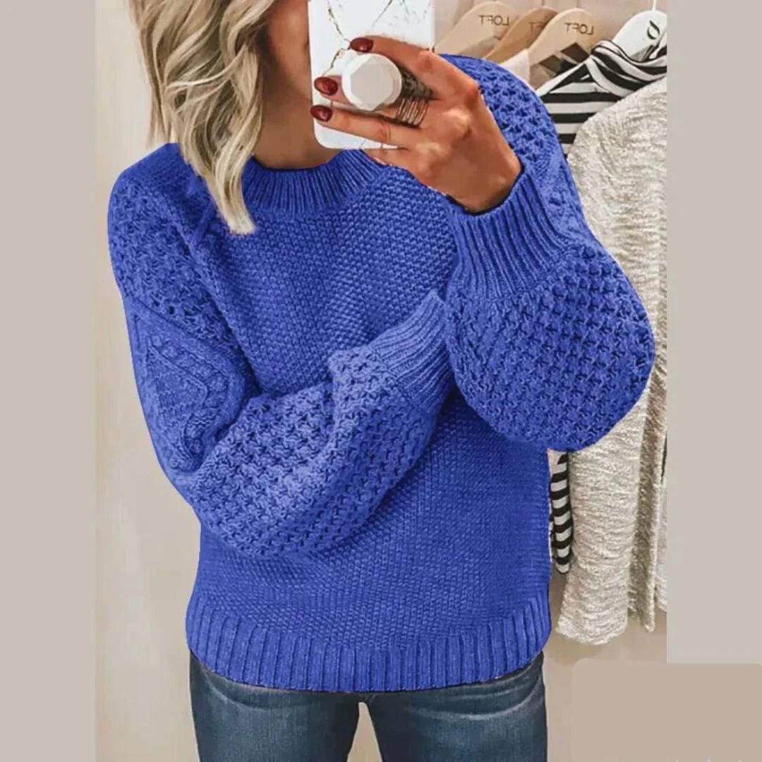 Melai | Pull classique en maille à col rond