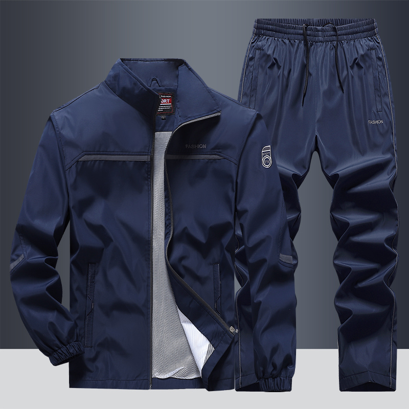 Arkadian | Ensemble de survêtement homme deux pièces avec veste zippée et pantalon de jogging