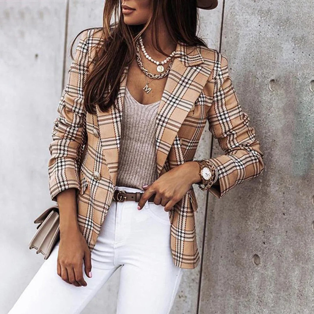 Callidora | Elegante bedrukte blazer voor dames - Stijlvol, comfortabele pasvorm