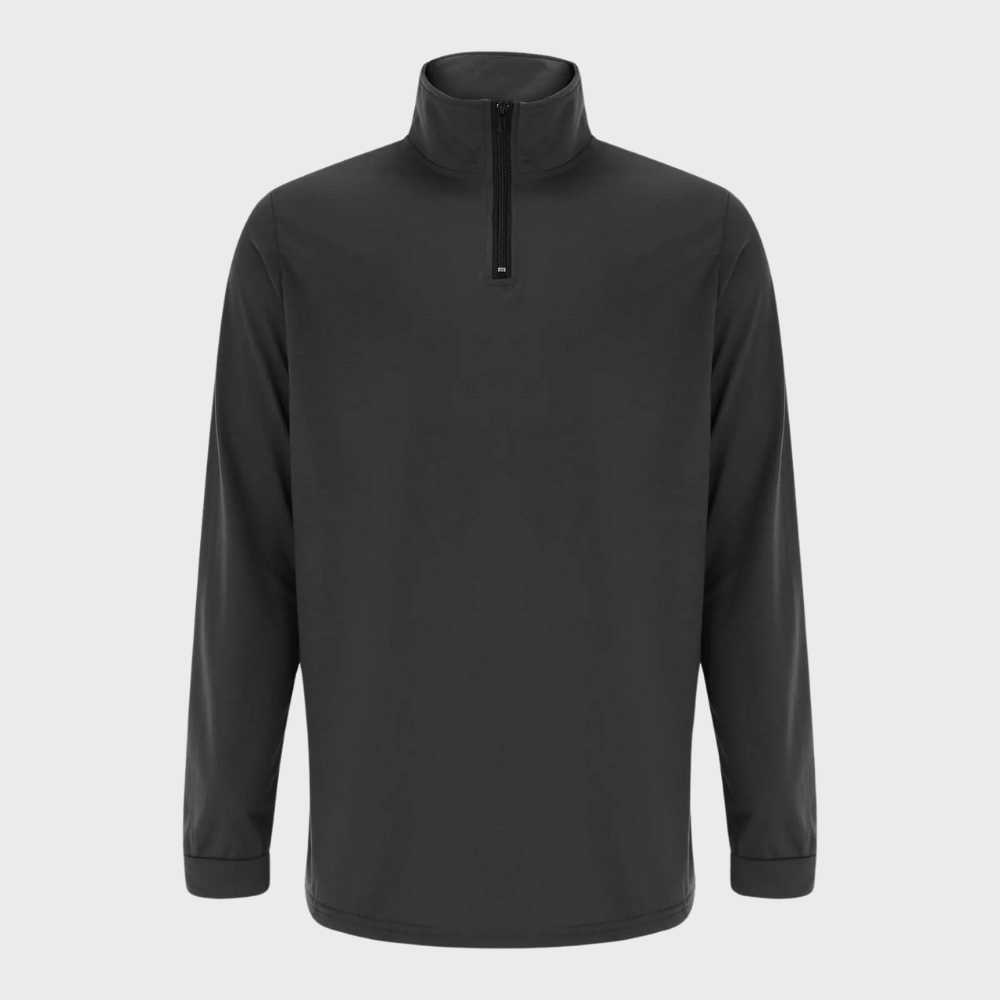 Emeron | Heren trui met halve rits – Casual elegante trui met opstaande kraag voor herfst en winter