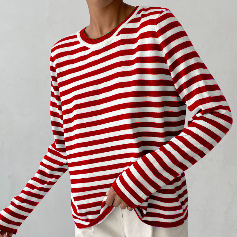 Auden | Stylish Striped Long Sleeve Shirt for Men - Comfortable Casual Shirt, Versatile Fashion