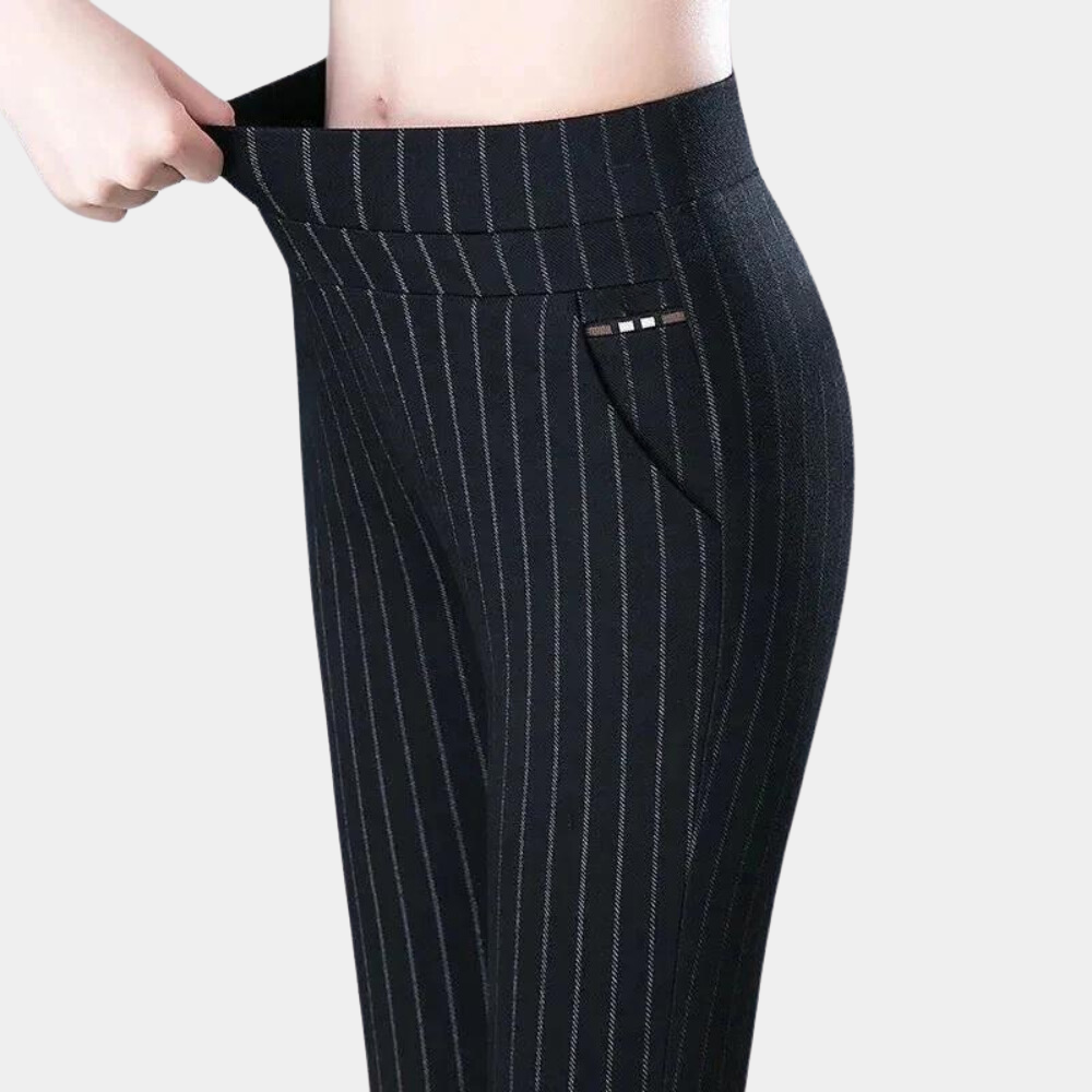 Biljana | Dames Hoge Taille Stretchbroek - Comfortabele Skinny Fit Pantalon