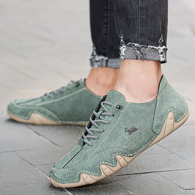 BareStep | Unisex leren barefootschoenen – Comfortabele minimalistische schoenen voor mannen en vrouwen