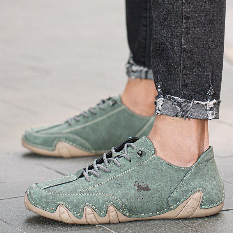BareStep | Unisex leren barefootschoenen – Comfortabele minimalistische schoenen voor mannen en vrouwen
