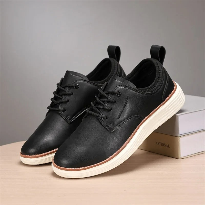 Marenzo | Heren wandelsneakers voor elke dag – lichtgewicht en ademende comfortabele schoenen